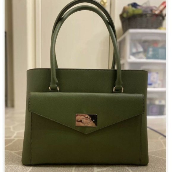 Kate Spade Post Street Halsey Leather Tote